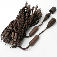 Load image into Gallery viewer, Led 25Lt Polka Dot 6&quot; Spacing 125&#39; Brown Cord Csa(Us) Co-Axial 20Awg
