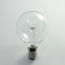 Load image into Gallery viewer, Led G50 Bulb E12 Base 120V 1 Smd Led 08W Warm White Plastic Smooth Dimmable
